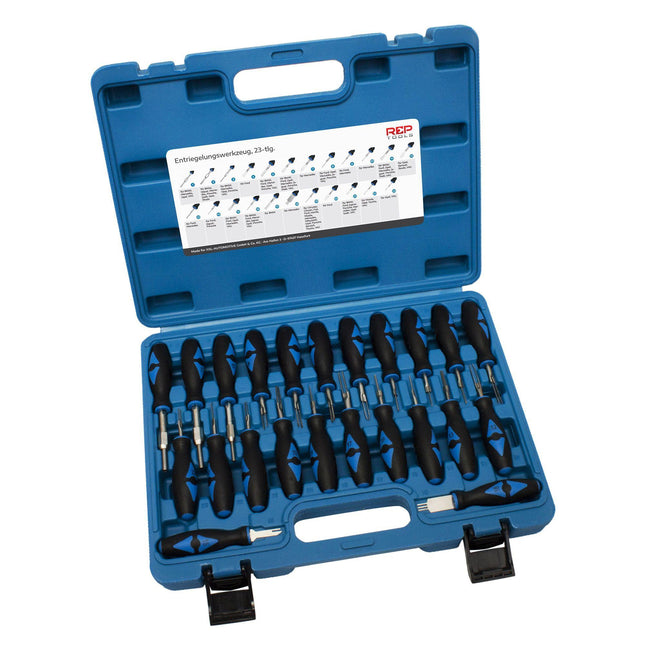 Stekker Ontgrendelset 23-delig | Universeel ISO | REP Tools
