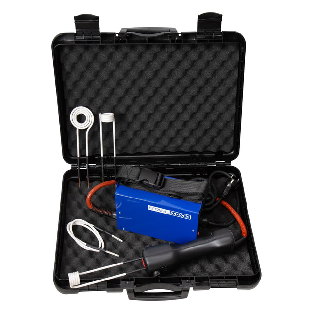 Inductieverwarmer 1,5 kW – 3,2 kVA, 230 V, inclusief 4 verwarmingsspoelen